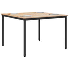 Dining Table Natural 110 x 110 x 75 cm Solid Pine Wood