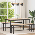 Dining Table Natural 140 x 80 x 75 cm Solid Pine Wood