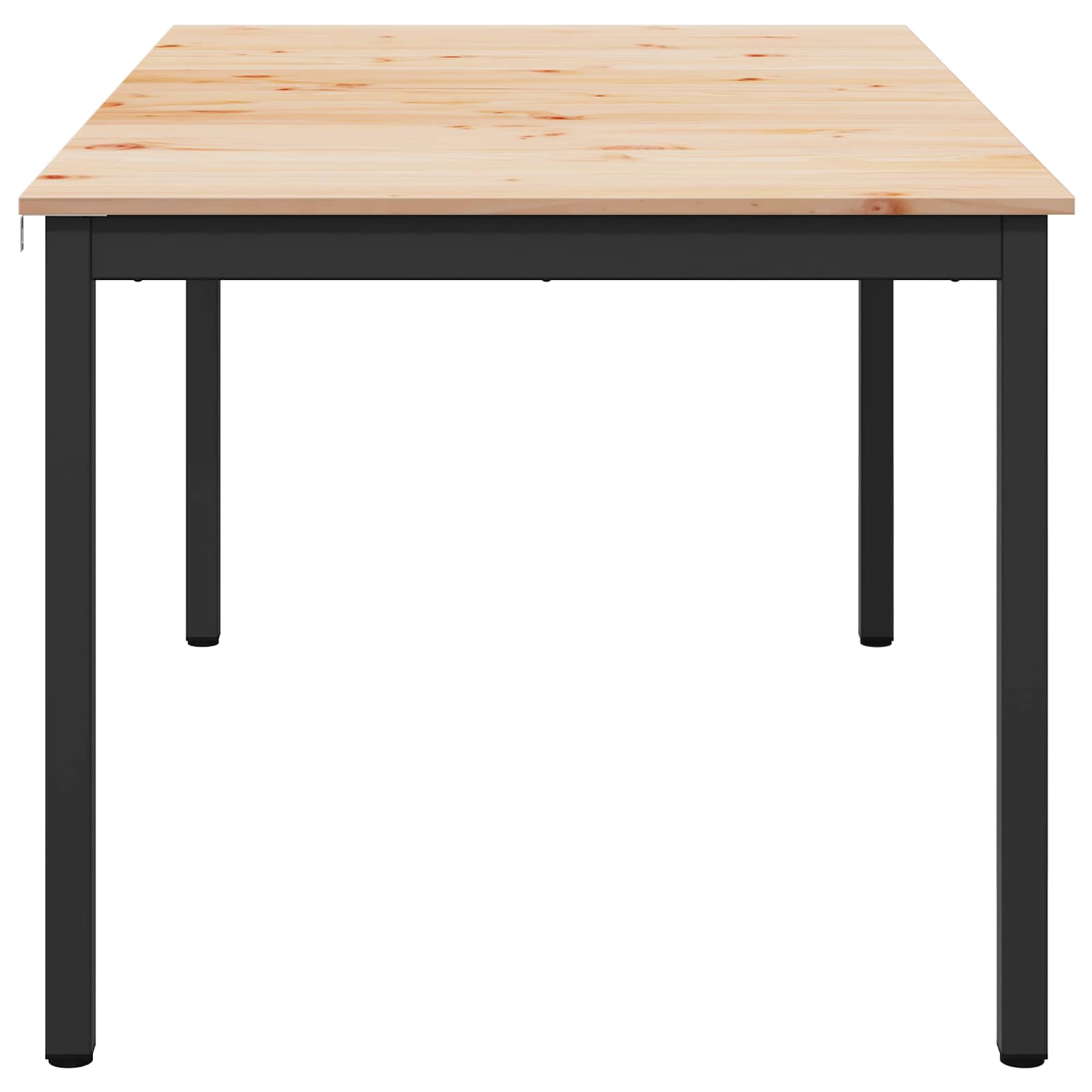 Dining Table Natural 140 x 80 x 75 cm Solid Pine Wood