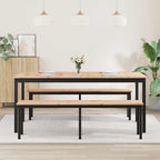 Dining Table Natural 180 x 90 x 75 cm Solid Pine Wood