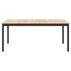 Dining Table Natural 180 x 90 x 75 cm Solid Pine Wood