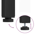 Bar Table Natural 60 x 60 x 105 cm Solid Pine Wood