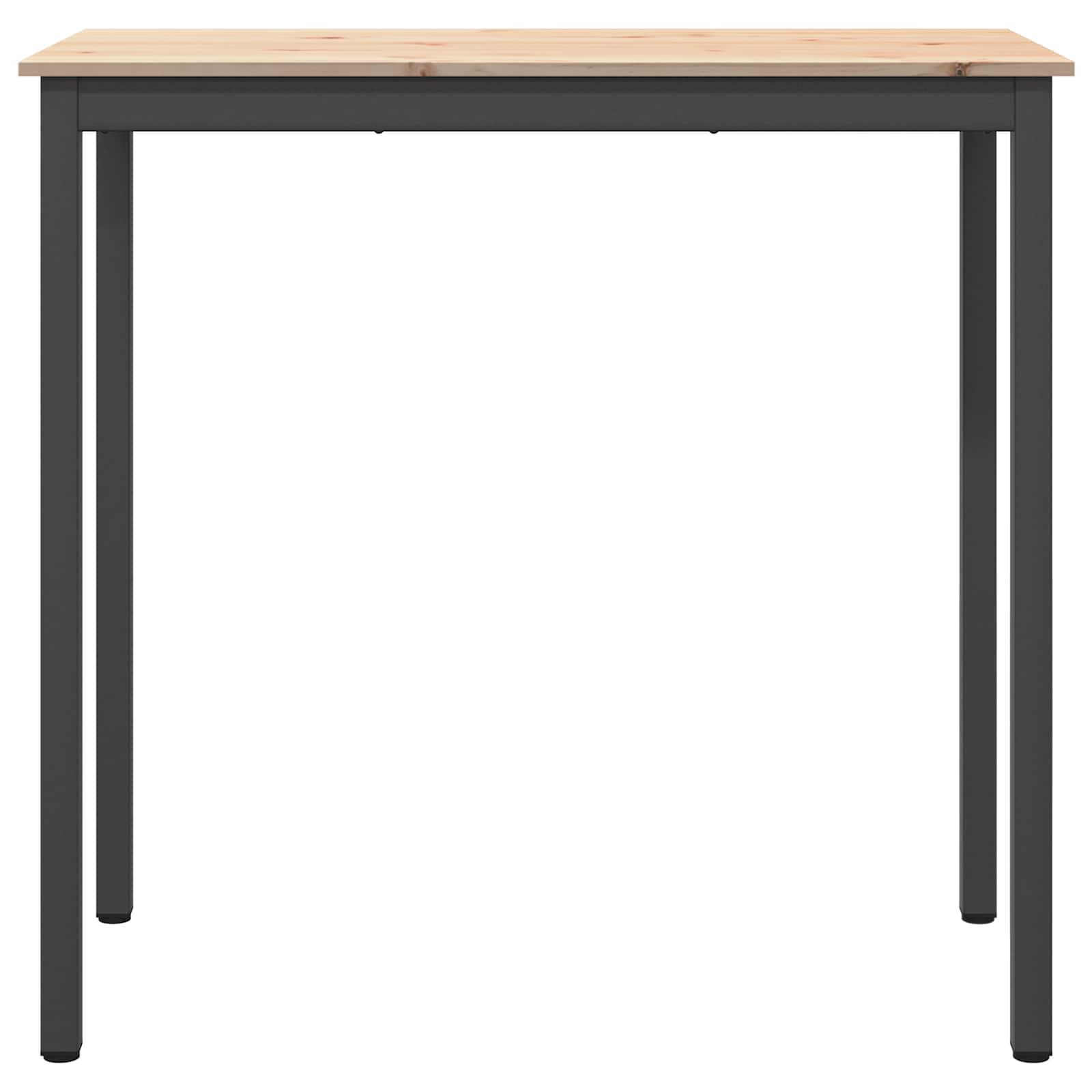 Bar Table Natural 110 x 55 x 105 cm Solid Pine Wood