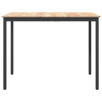 Bar Table Natural 140 x 80 x 105 cm Solid Pine Wood