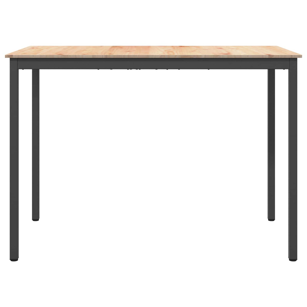 Bar Table Natural 150 x 80 x 105 cm Solid Pine Wood