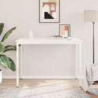 Bar Table White 150 x 80 x 105 cm Solid Pine Wood