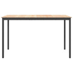 Bar Table Natural 180 x 90 x 105 cm Solid Pine Wood
