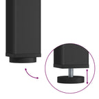 Bar Table Natural 180 x 90 x 105 cm Solid Pine Wood