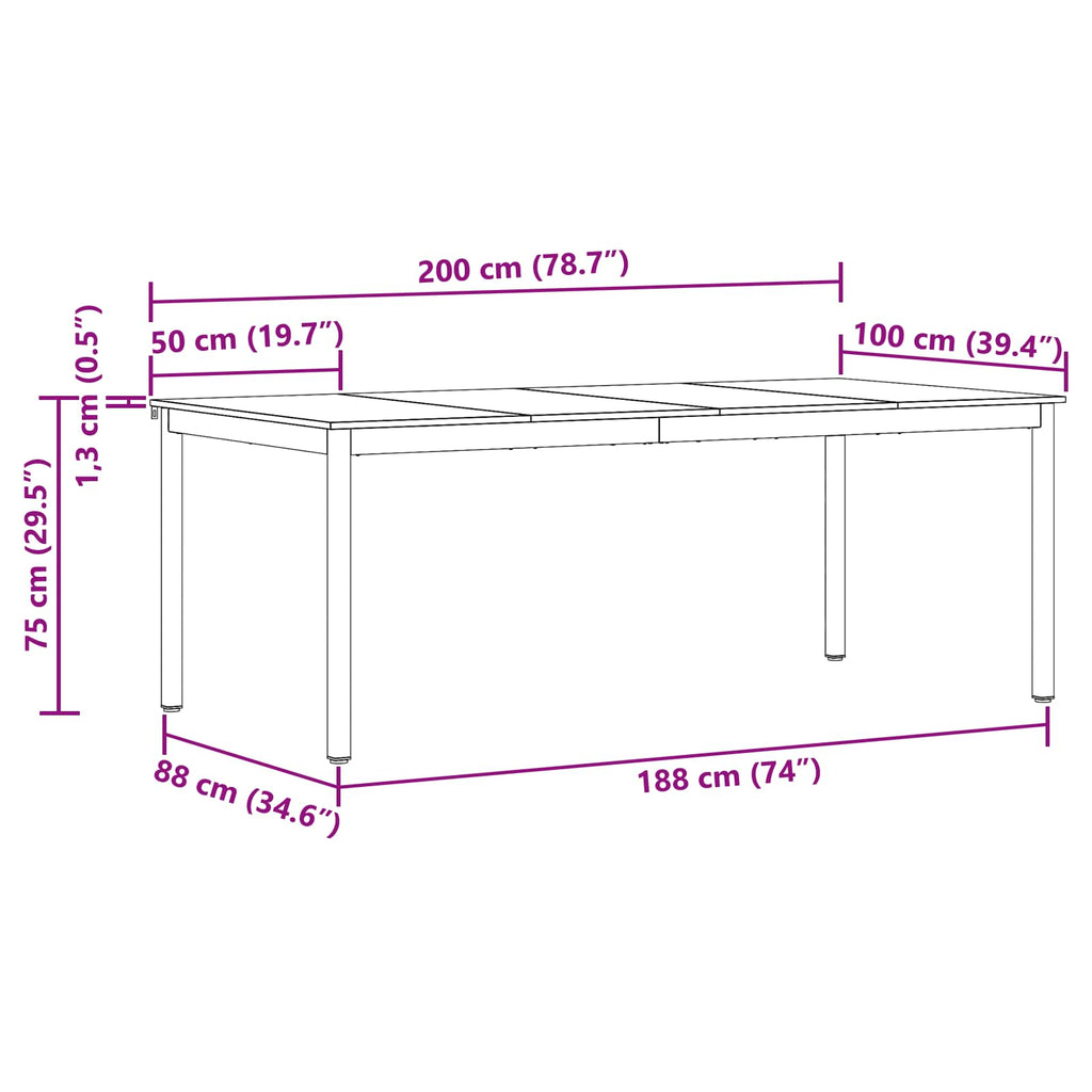 Dining Tables Engineered Wood