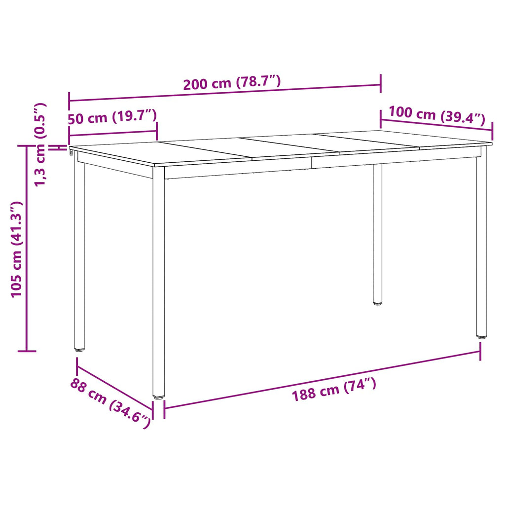 Dining Tables Engineered Wood