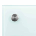 Kitchen Backsplash 2 pcs White 90 x 50 cm Tempered Glass