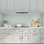 Kitchen Backsplash 2 pcs White 100 x 60 cm Tempered Glass