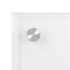 Kitchen Backsplash 2 pcs Transparent 90 x 40 cm Tempered Glass