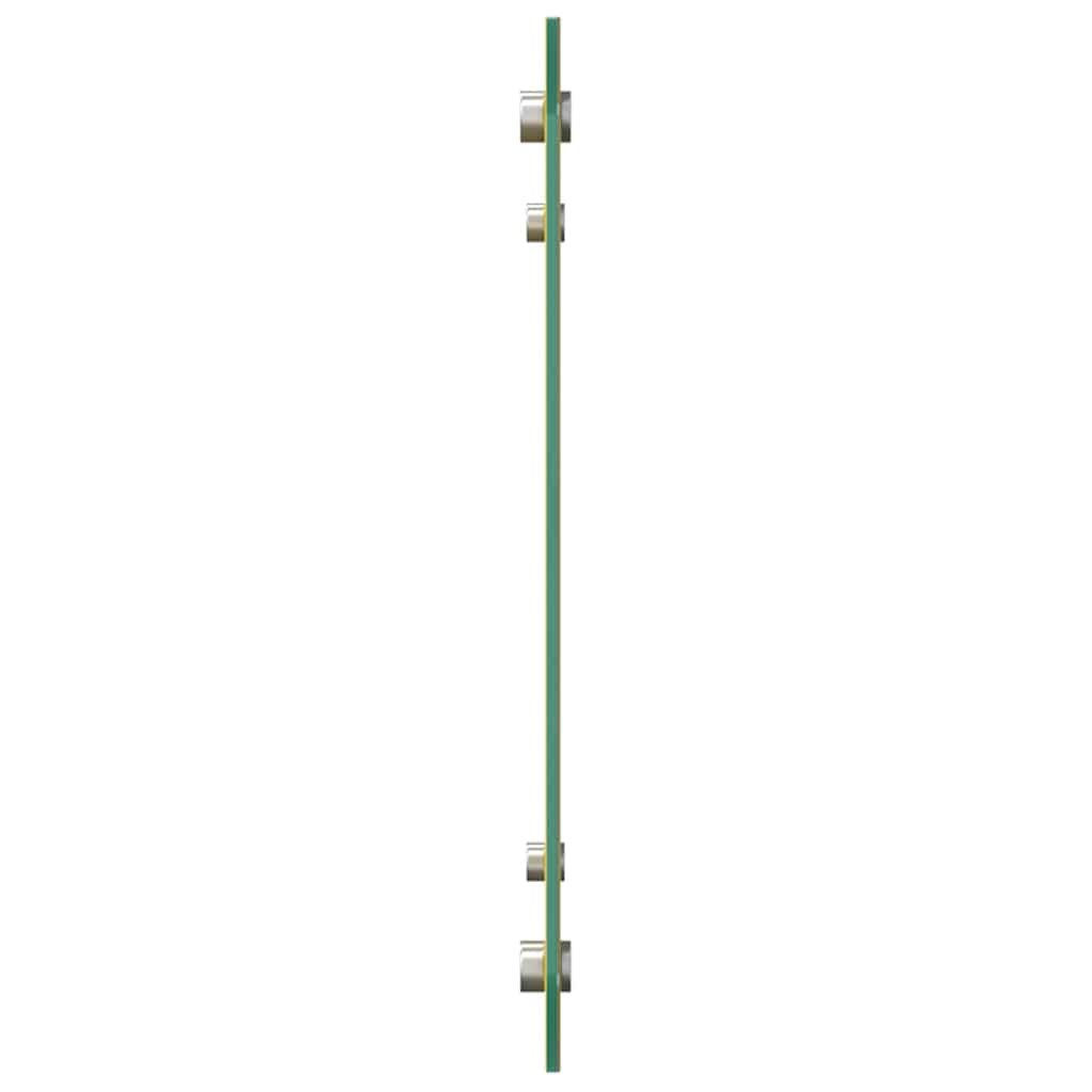 Kitchen Backsplash 2 pcs Yellow 80 x 40 cm Tempered Glass