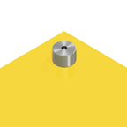 Kitchen Backsplash 2 pcs Yellow 80 x 50 cm Tempered Glass