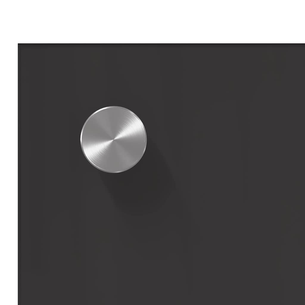 Kitchen Backsplash 2 pcs Dark Grey 110 x 50 cm Tempered Glass