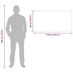 Kitchen Backsplash 2 pcs Dark Grey 110 x 60 cm Tempered Glass