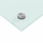 Kitchen Backsplash 2 pcs White 90 x 40 cm Tempered Glass