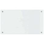 Kitchen Backsplash 2 pcs Transparent 70 x 40 cm Tempered Glass