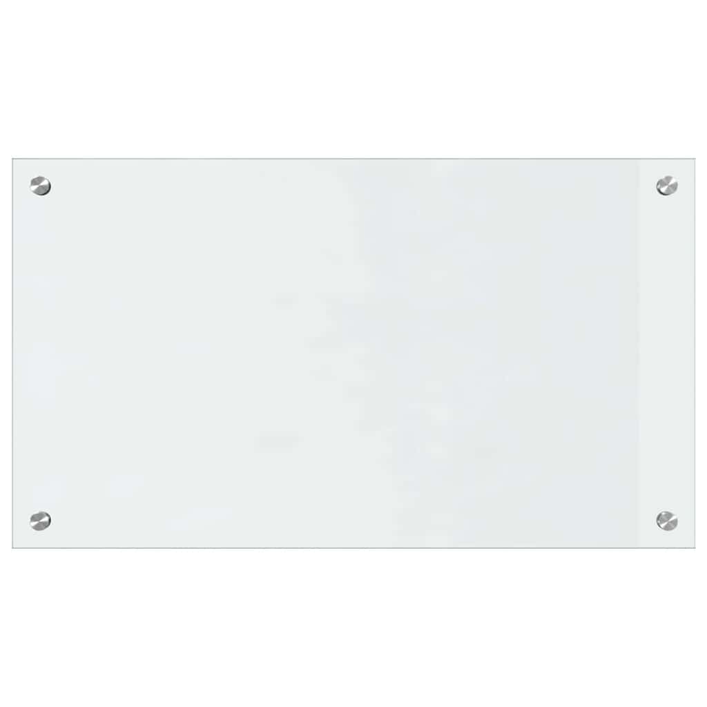 Kitchen Backsplash 2 pcs Transparent 70 x 40 cm Tempered Glass