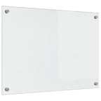 Kitchen Backsplash 2 pcs Transparent 70 x 50 cm Tempered Glass