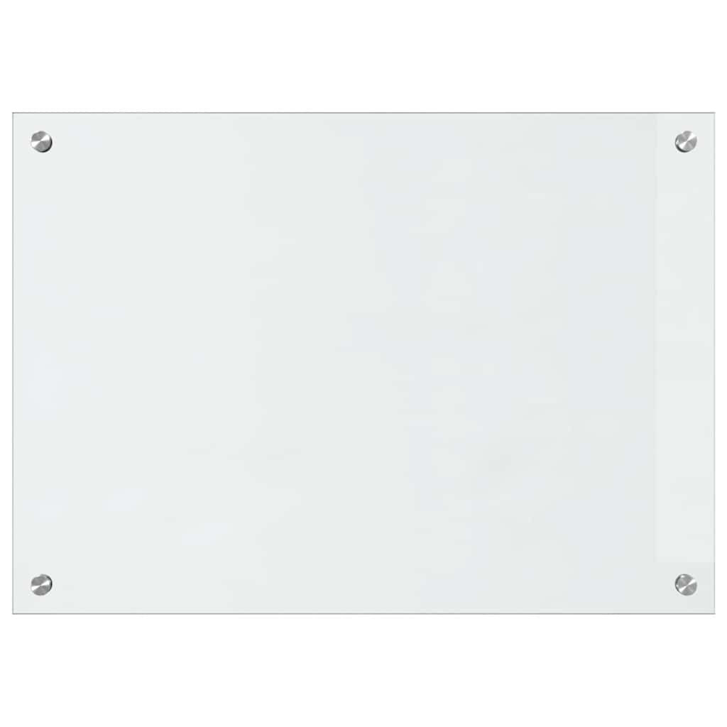 Kitchen Backsplash 2 pcs Transparent 70 x 50 cm Tempered Glass