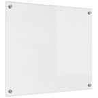 Kitchen Backsplash 2 pcs Transparent 70 x 60 cm Tempered Glass