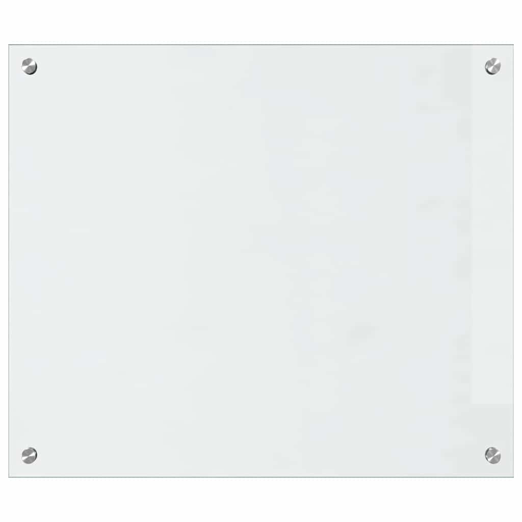 Kitchen Backsplash 2 pcs Transparent 70 x 60 cm Tempered Glass