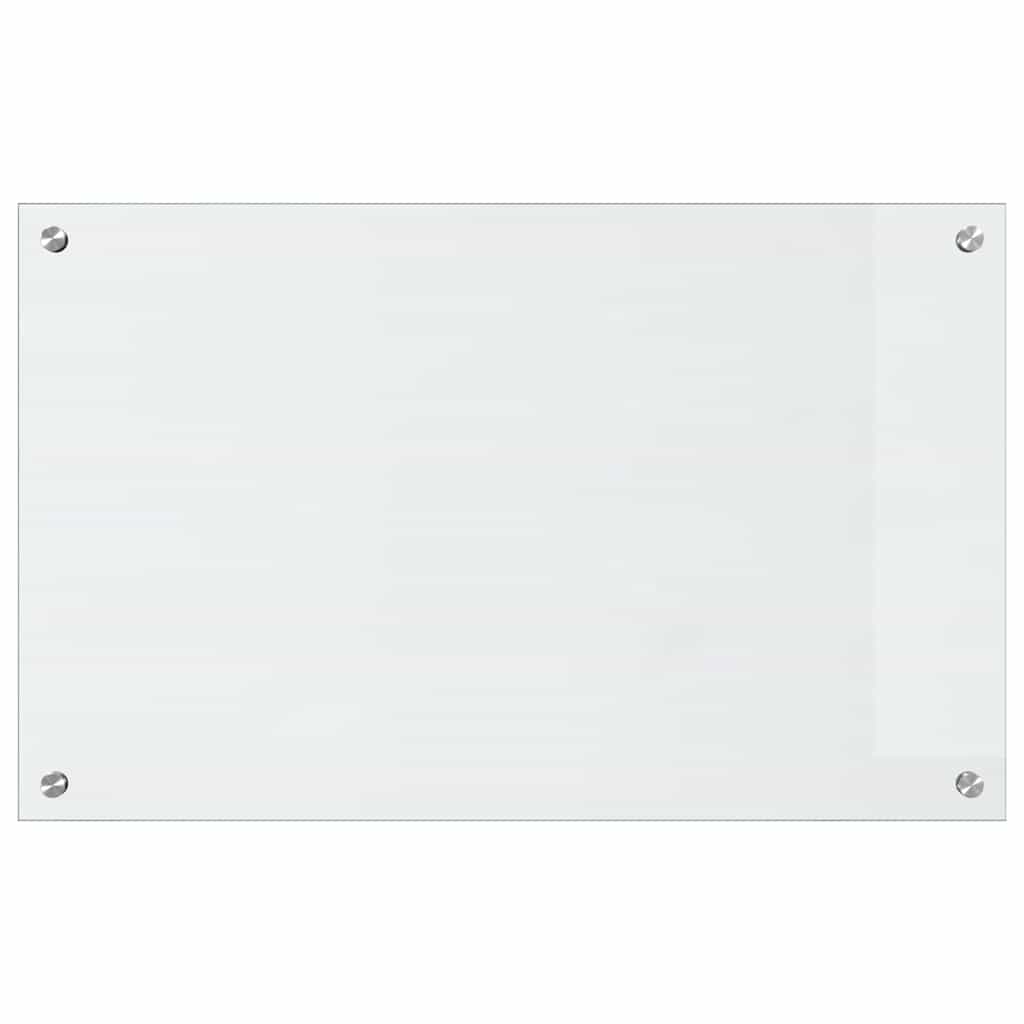 Kitchen Backsplash 2 pcs Transparent 80 x 50 cm Tempered Glass