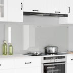 Kitchen Backsplash 2 pcs Transparent 80 x 60 cm Tempered Glass