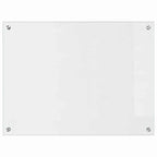 Kitchen Backsplash 2 pcs Transparent 80 x 60 cm Tempered Glass