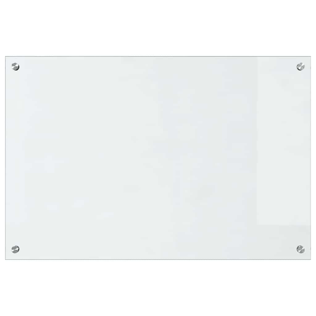 Kitchen Backsplash 2 pcs Transparent 90 x 60 cm Tempered Glass