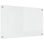 Kitchen Backsplash 2 pcs Transparent 100 x 60 cm Tempered Glass