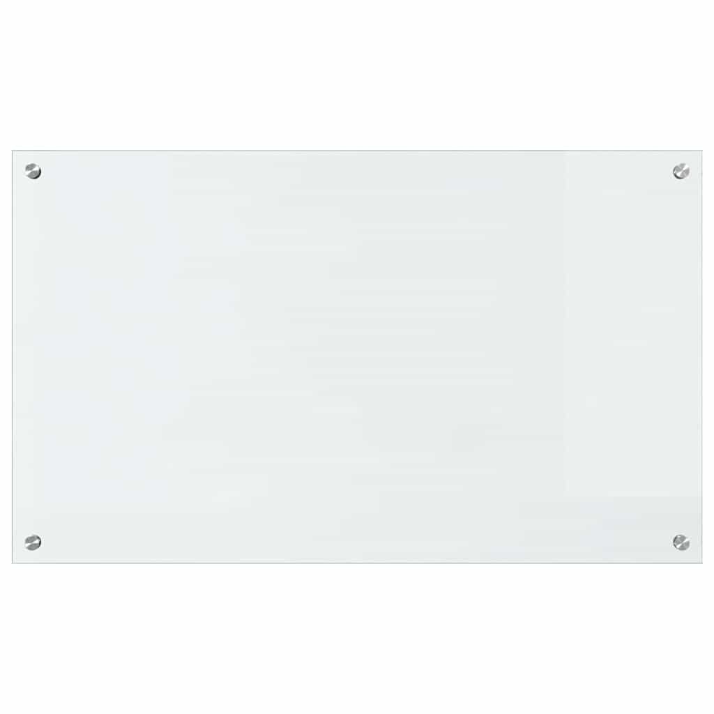 Kitchen Backsplash 2 pcs Transparent 100 x 60 cm Tempered Glass