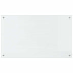 Kitchen Backsplash 2 pcs Transparent 100 x 60 cm Tempered Glass