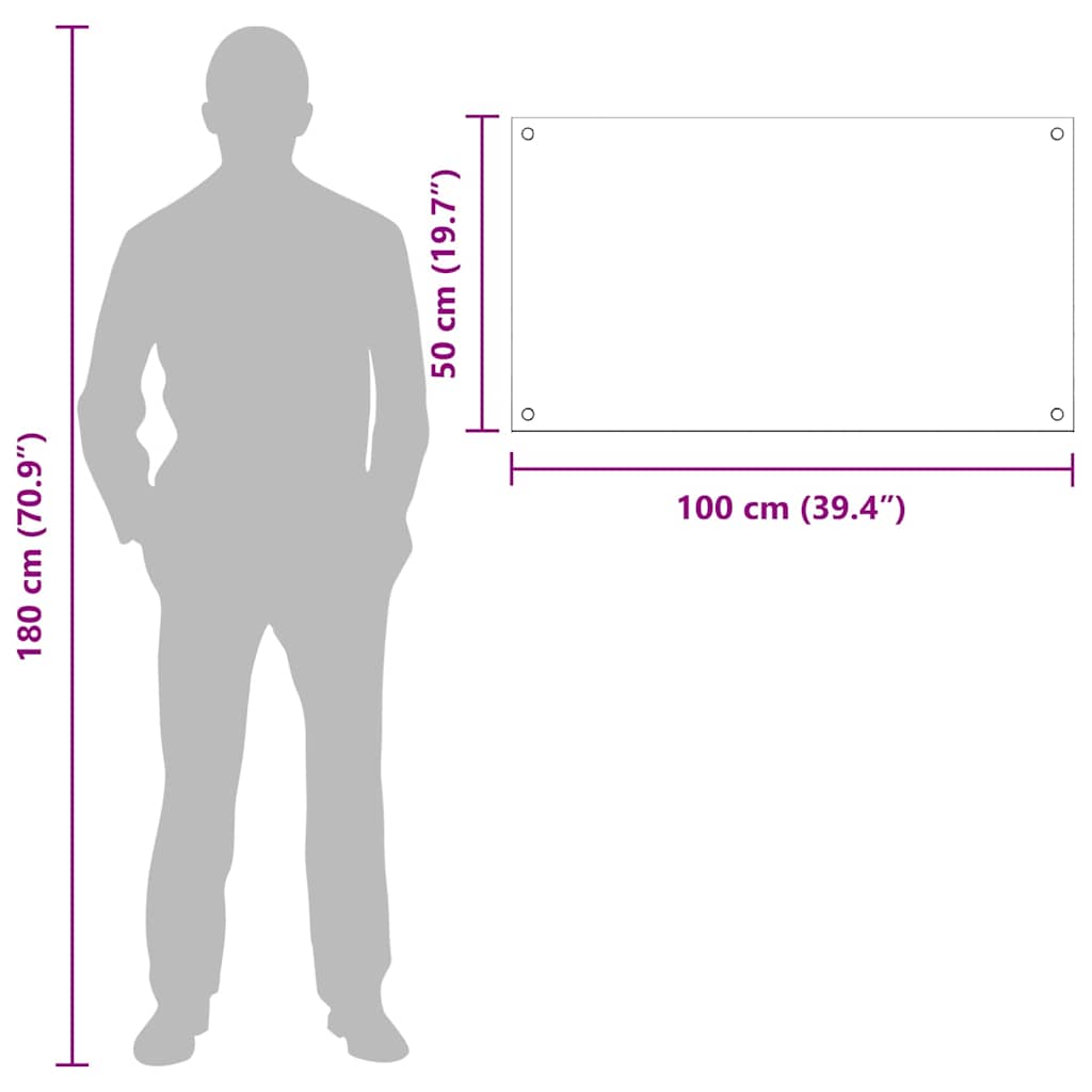 Kitchen Backsplash 2 pcs Black 100 x 50 cm Tempered Glass