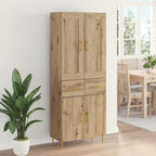 Highboard with Drawer Artisan Oak 69.5 x 34 x 180 cm Engineered Wood