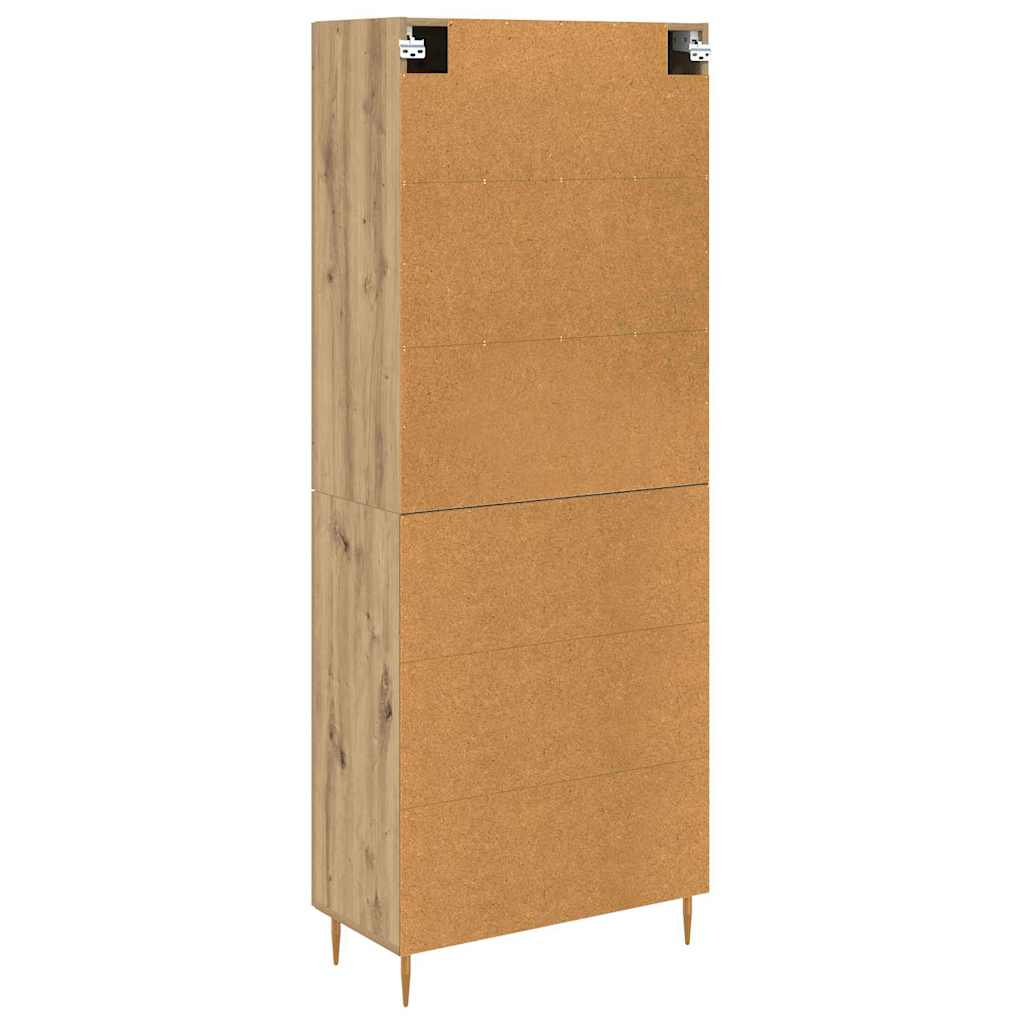 Highboard Artisan Oak 69.5 x 34 x 180 cm Engineered Wood