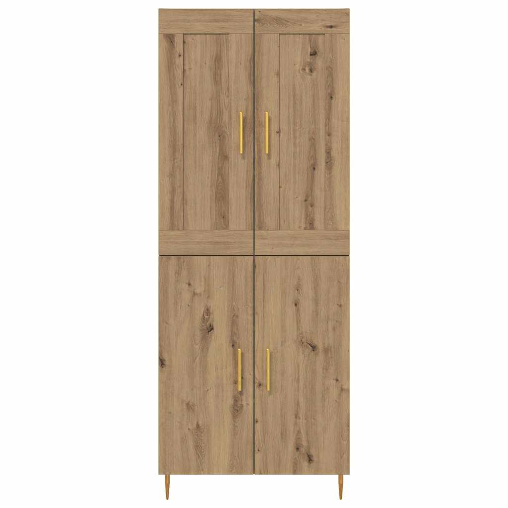 Highboard Artisan Oak 69.5 x 34 x 180 cm Engineered Wood