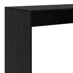 Bar Table Black Oak 102 x 50 x 103.5 cm Engineered Wood