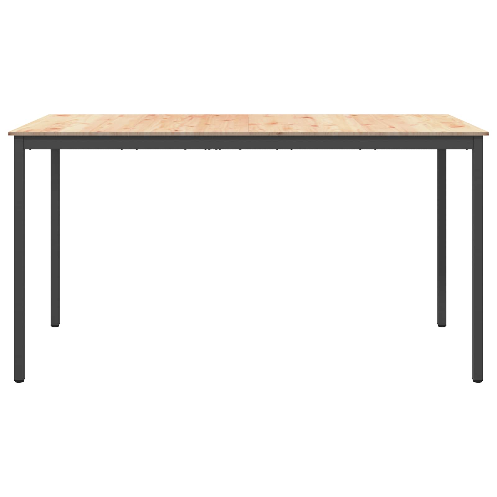 Bar Table Natural 200 x 100 x 105 cm Solid Pine Wood