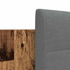 Bed Frame with Headboard Old Wood 180 x 200 cm Engineered Wood