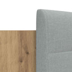 Bed Frame with Headboard with Storage Artisan Oak 180 x 200 cm