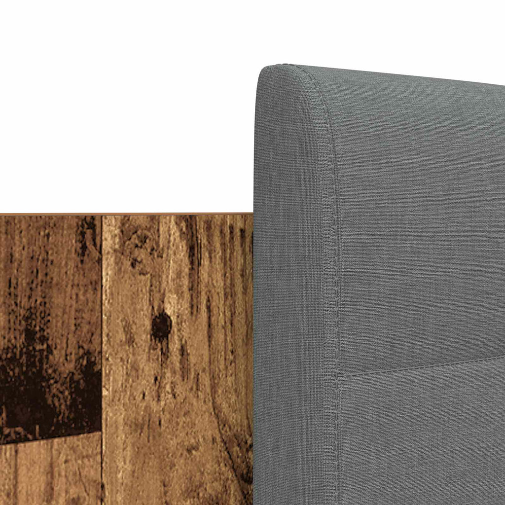 Bed Frame with Headboard Old Wood 150 x 200 cm Engineered Wood