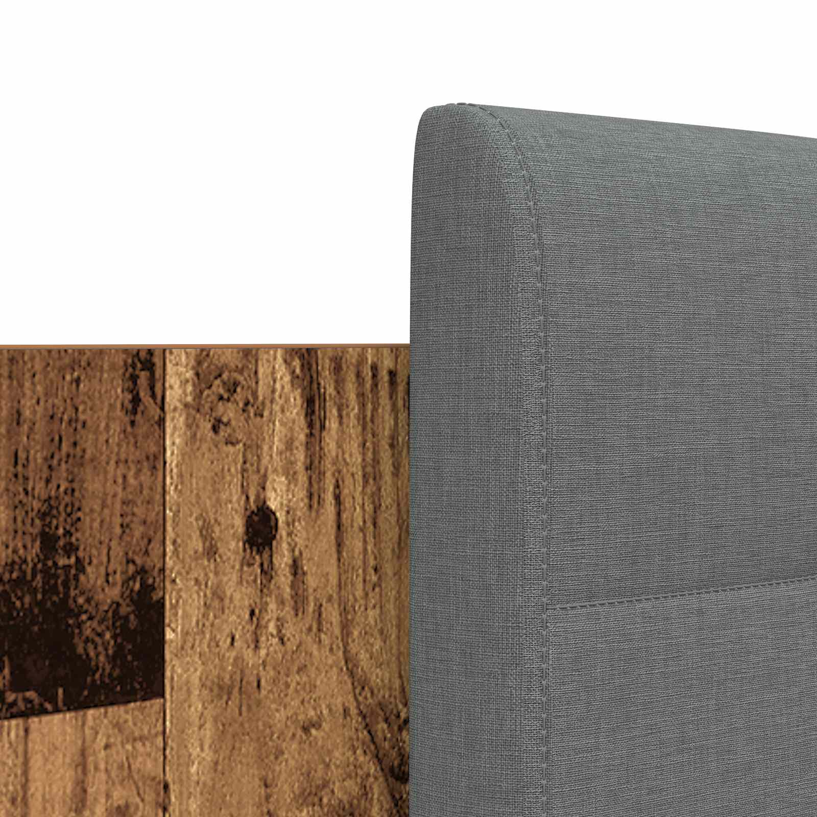 Bed Frame with Headboard Old Wood 150 x 200 cm Engineered Wood