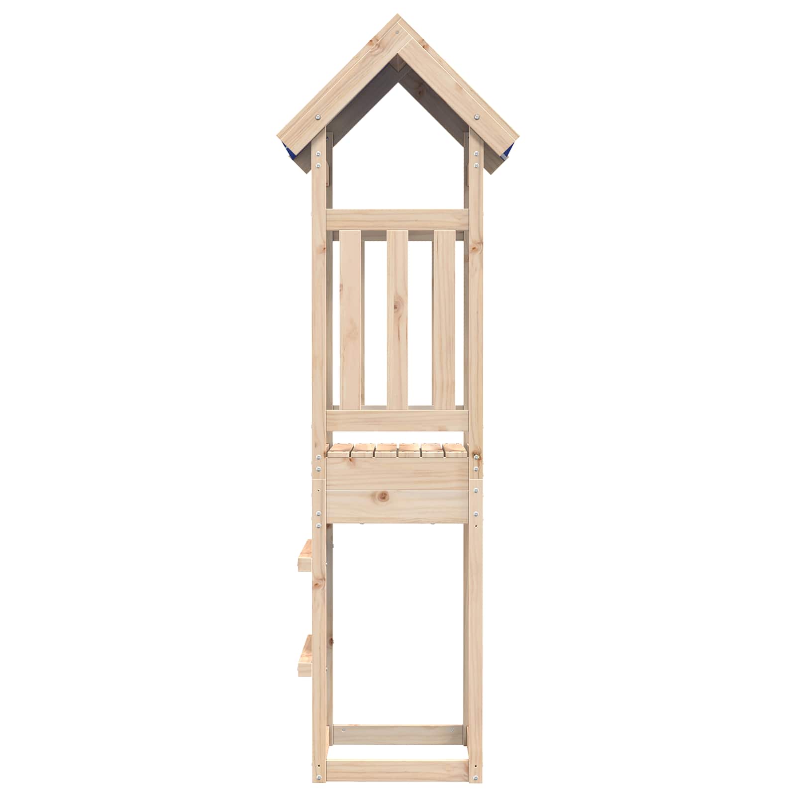 Play Tower Brown 52.5 x 46.5 x 208 cm Solid Pine Wood
