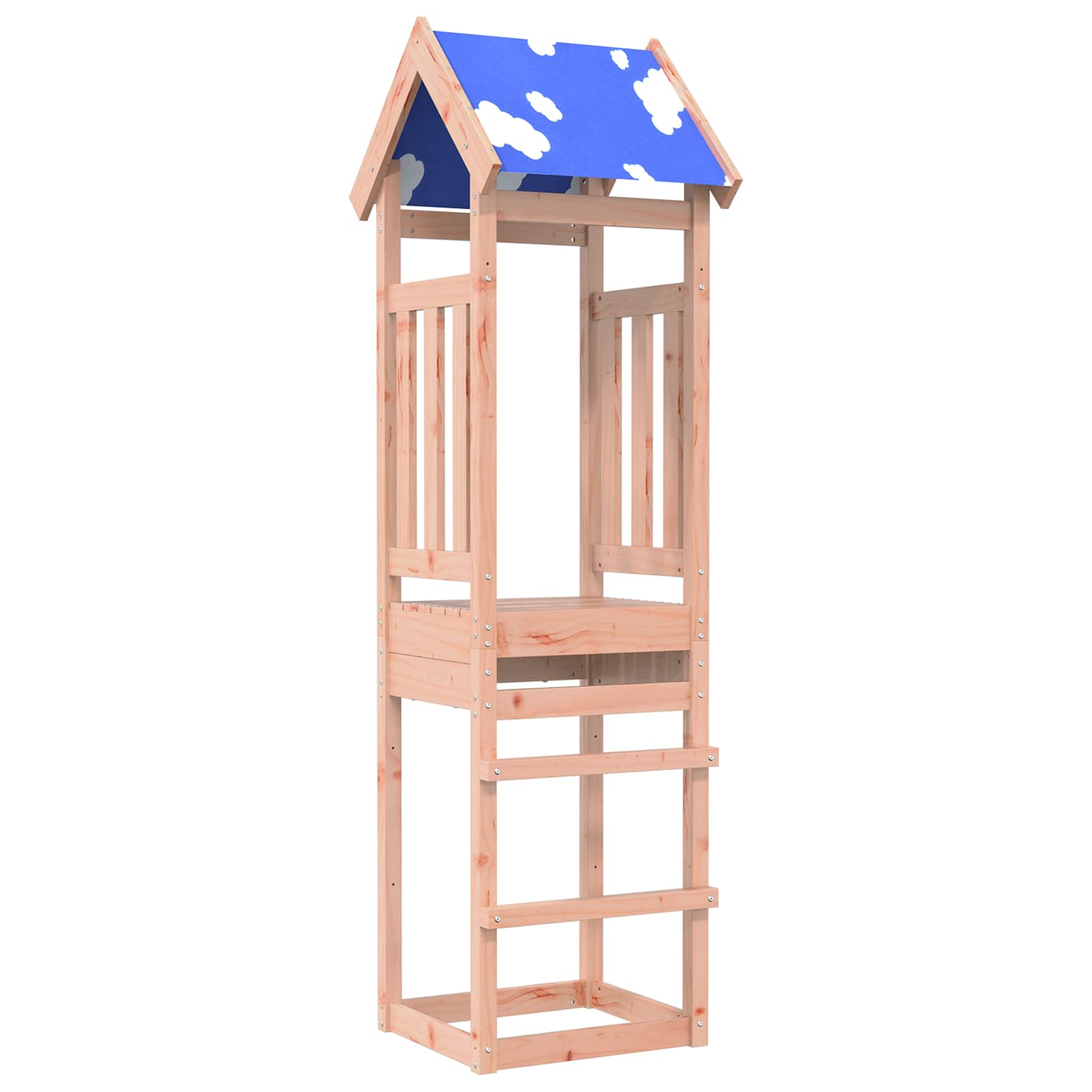 Play Tower Brown 52.5 x 46.5 x 208 cm Solid Douglas Wood