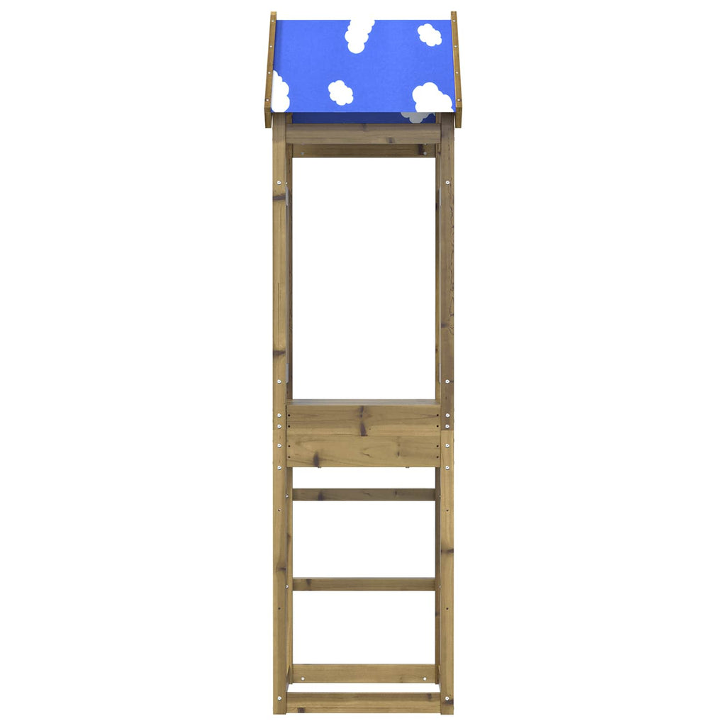 Play Tower Brown 52.5 x 46.5 x 208 cm Solid Impregnated Wood