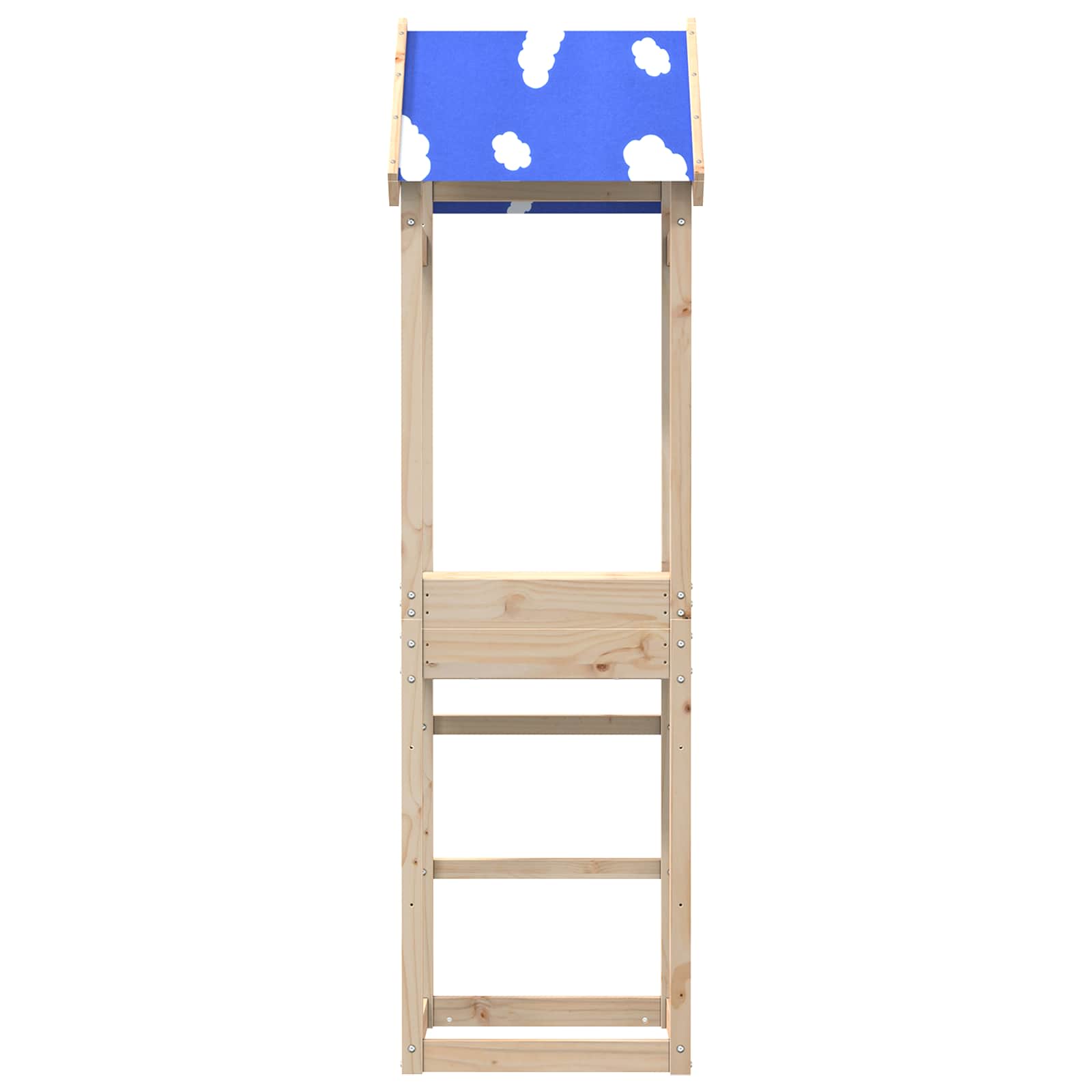 Play Tower Brown 52.5 x 46.5 x 195 cm Solid Pine Wood