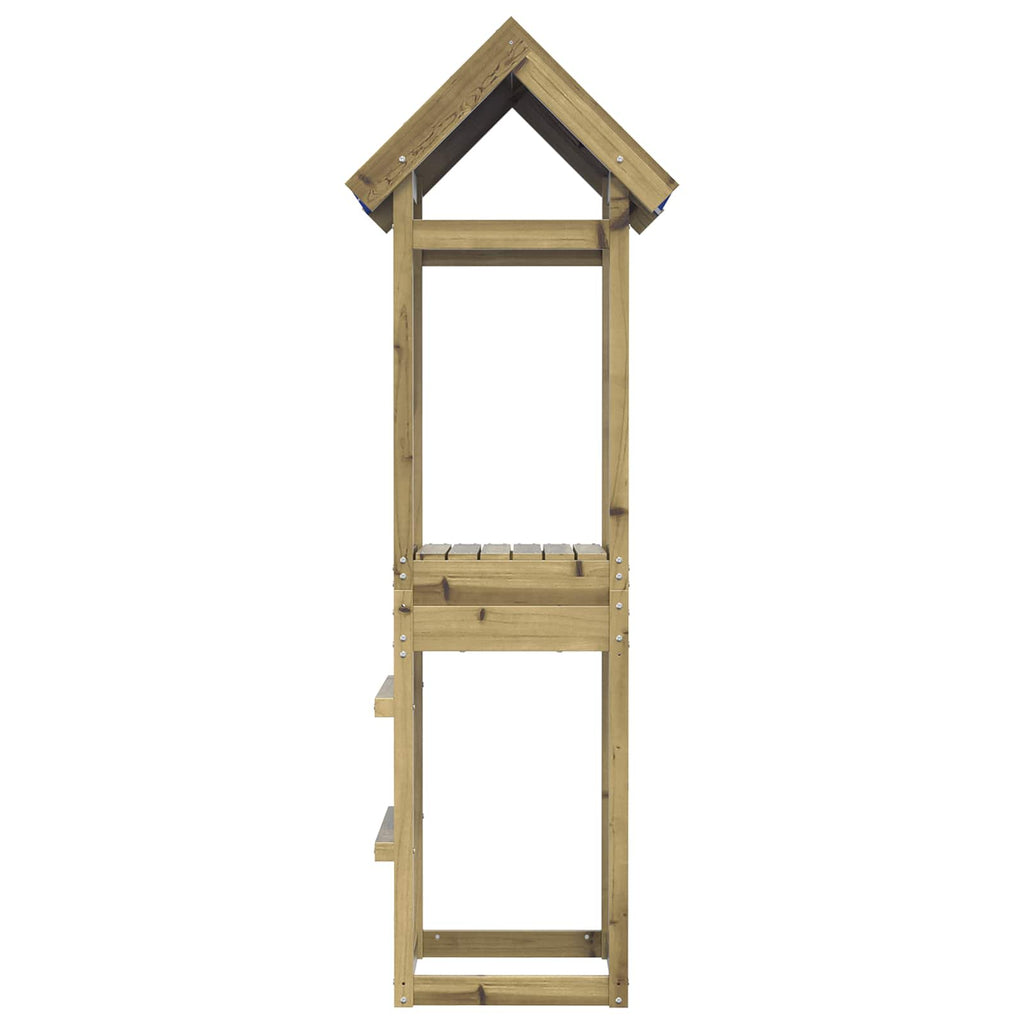 Play Tower Brown 52.5 x 46.5 x 195 cm Solid Impregnated Wood